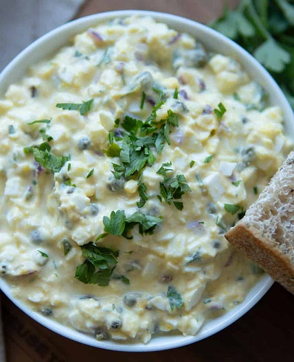 Healthy Egg Salad with Greek Yogurt Recipe