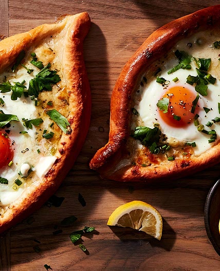 Khachapuri (Georgian Cheese Bread)