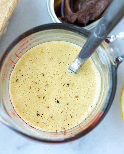The Best Caesar Salad Dressing