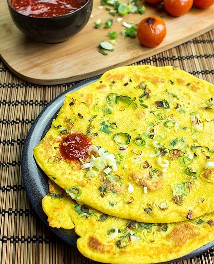 Chickpea Flour Pancakes