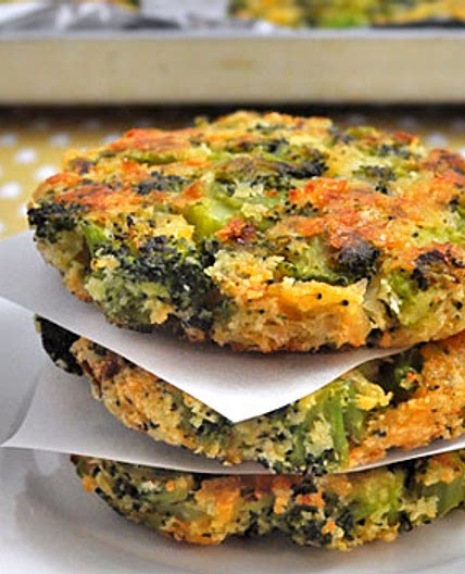 Baked Broccoli Patties
