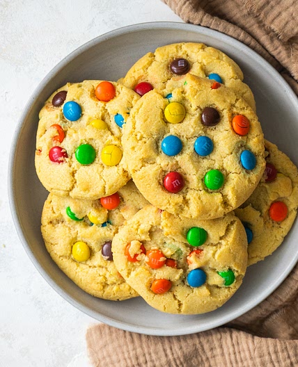 M&M Sugar Cookies