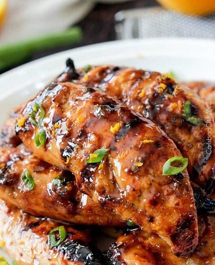 Honey Sriracha Orange Chicken