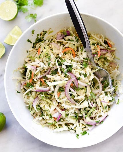 Easy Mexican Coleslaw Recipe