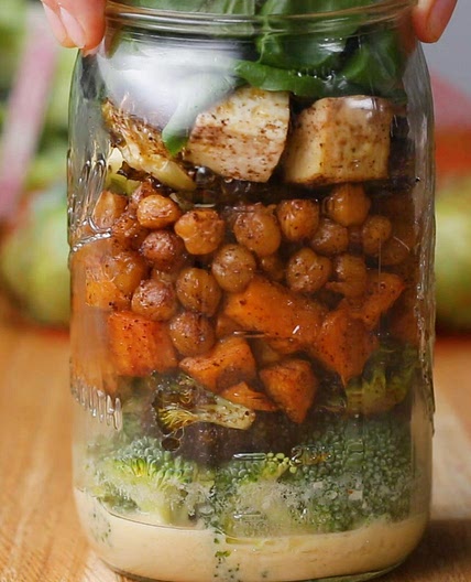 Protein-Packed Roasted Vegetable Salad Recipe by Tasty