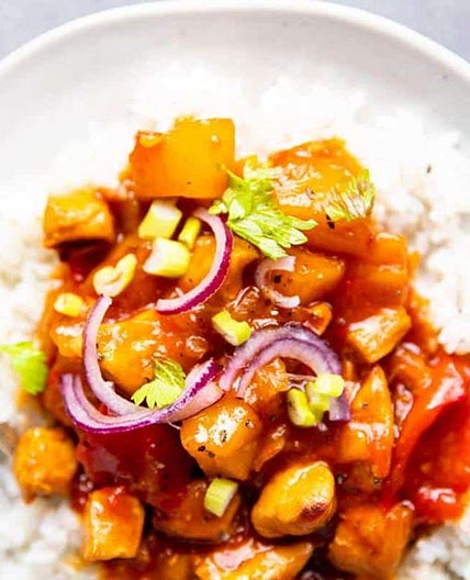 Instant Pot Pineapple Chicken and Rice