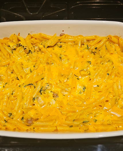 Creamy Chicken & Spinach Pasta