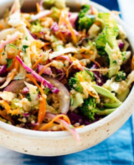 Sunshine Slaw with Quinoa