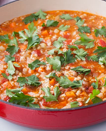 Tomato and Barley Soup