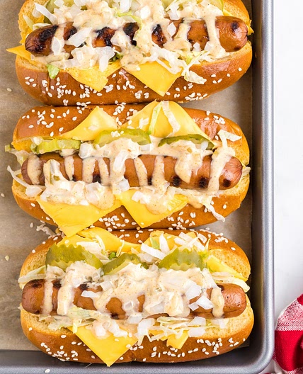 Big Mac Hot Dogs