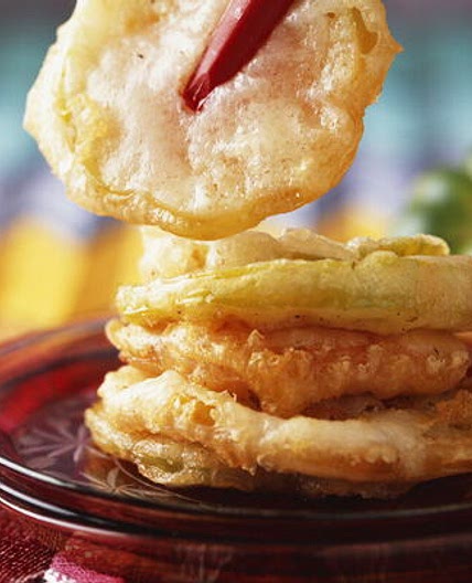 Beignets de tomates vertes