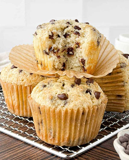 Buttermilk Chocolate Chip Muffins