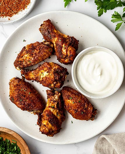 Air Fryer Cajun Wings