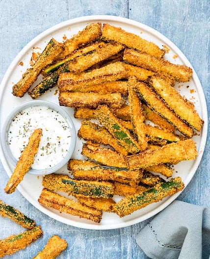 Air Fryer Zucchini Fries
