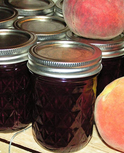 Spicy Blueberry Peach Jam