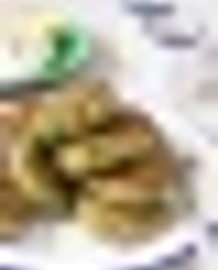 Vegan Greek zucchini fritters