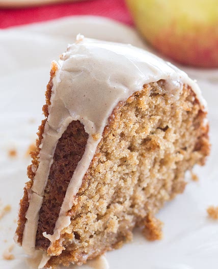 Apple Spice Bundt Cake with a Vanilla Glaze