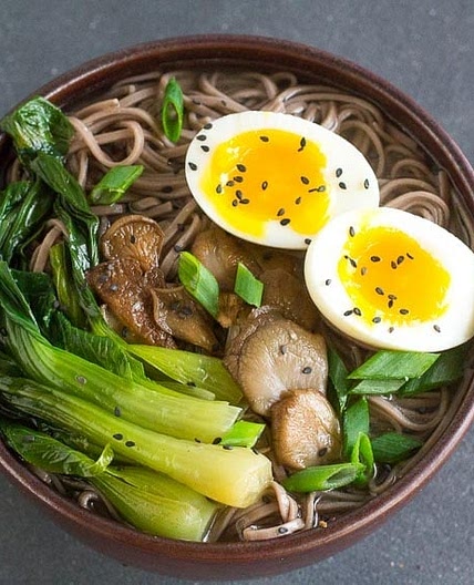 Low FODMAP Soba Miso Soup