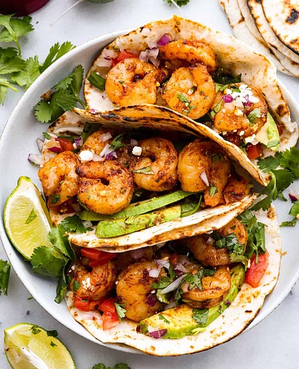 Easy Shrimp Tacos