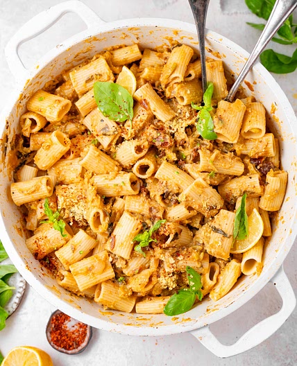 Zucchini Lemon Pasta