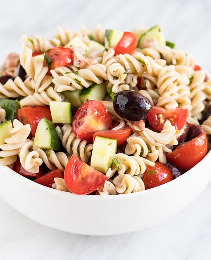 Low FODMAP Italian Pasta Salad