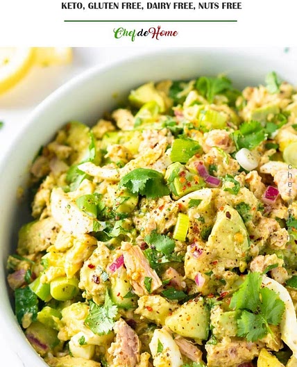 Avocado Tuna Salad