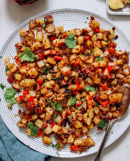 1-Pan Potato (Aloo) Sabzi