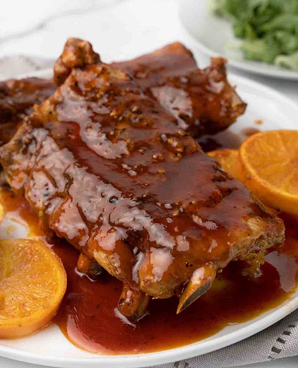 Slow Cooker Ginger Beer Barbecue Baby Back Ribs