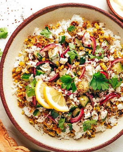 Crumbled Falafel Bowls