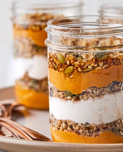 Spicy Pumpkin Parfaits Make Perfectly Portioned Breakfasts for Fall
