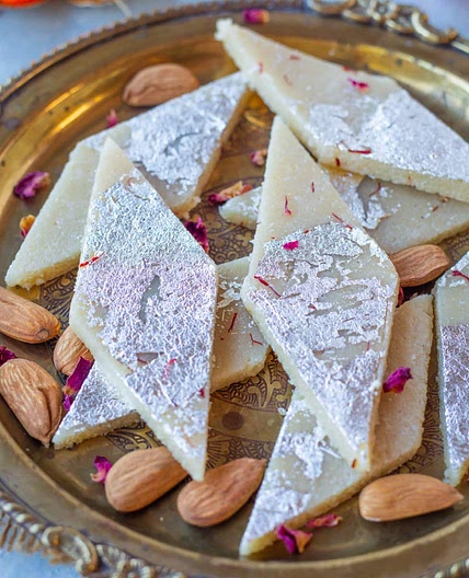 Badam Katli (with Almond Flour)