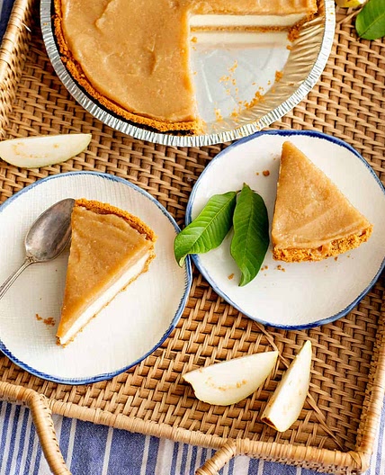 Vanilla, Ricotta Cheese and Guava Pie Recipe