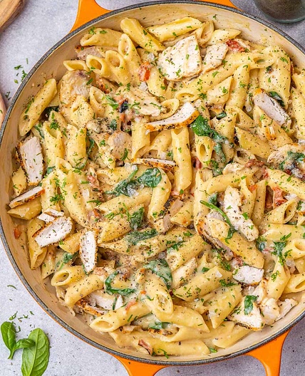 Chicken Spinach Pasta
