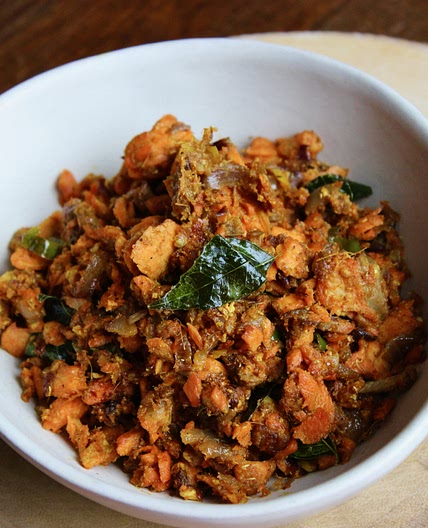 Salmon Porutu | Fish puttu