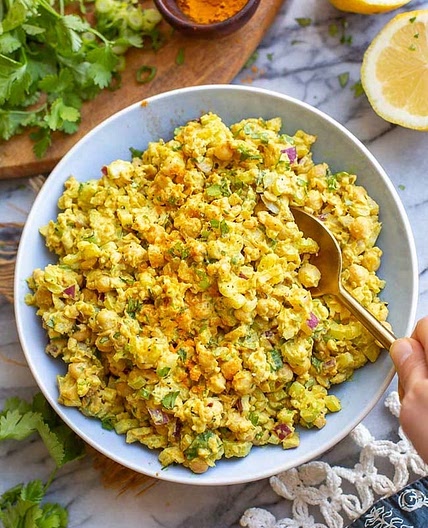 Curried Chickpea Salad
