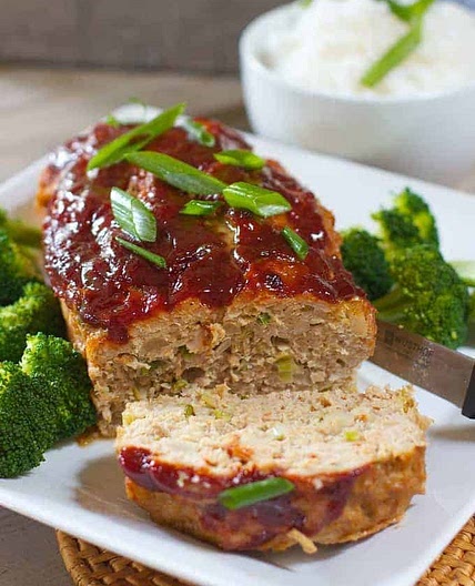 Asian Style Chicken Meatloaf