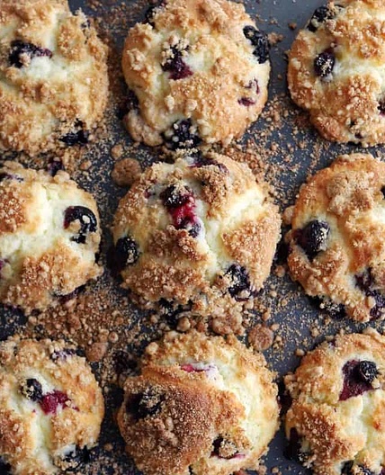 Low FODMAP Lemon Blueberry Muffins