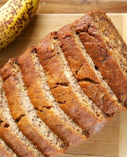 Banana Bread Recipe with 3 Bananas