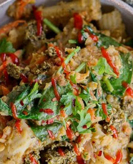 Red Lentil Bolognese Pasta