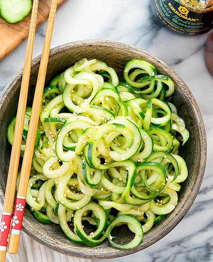 Sesame Cucumber Noodles