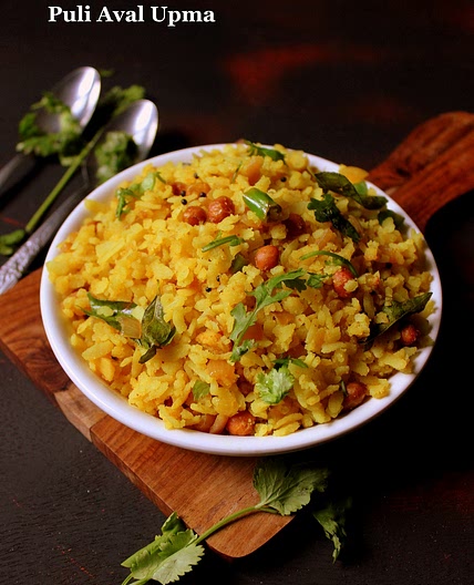 Puli Aval Upma Recipe