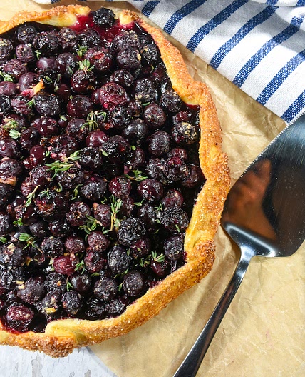 Blueberry Galette