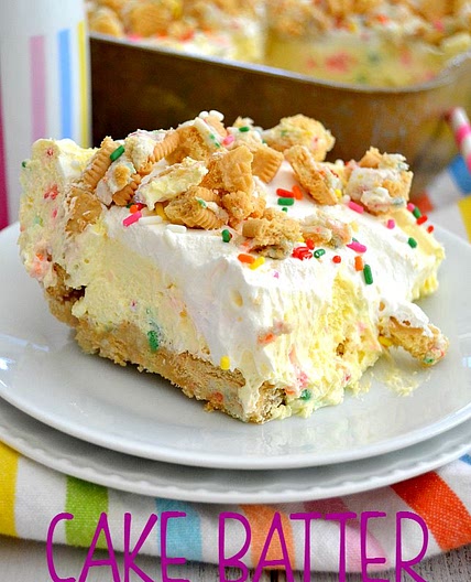 Cake Batter Lush Dessert