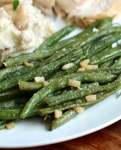 Buttery Garlic Green Beans