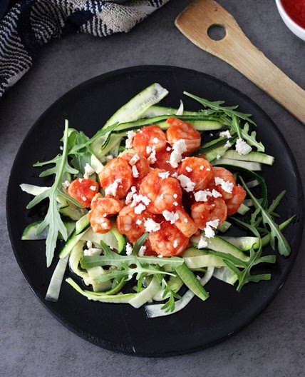 Summer Shrimp Salad with Feta
