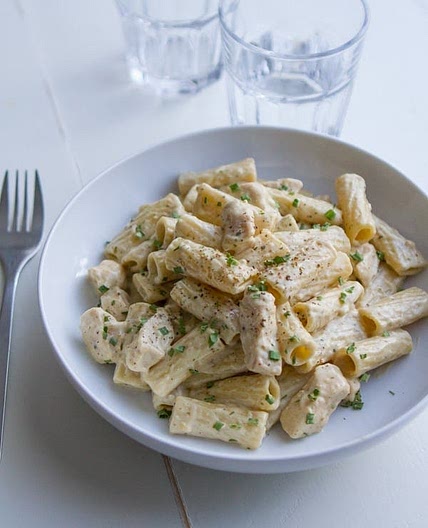 Chicken Pesto Alfredo Pasta