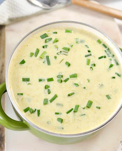 Keto Cream of Asparagus Soup