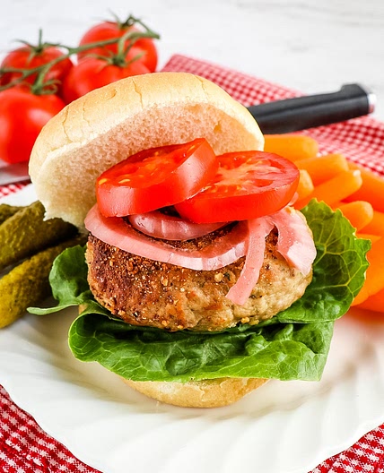 Air Fryer Turkey Burgers