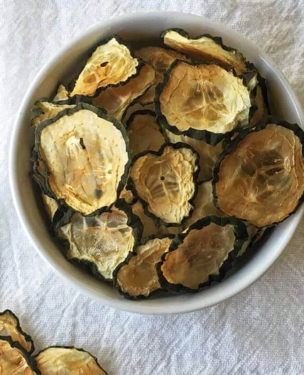 Baked Cucumber Chips Recipe