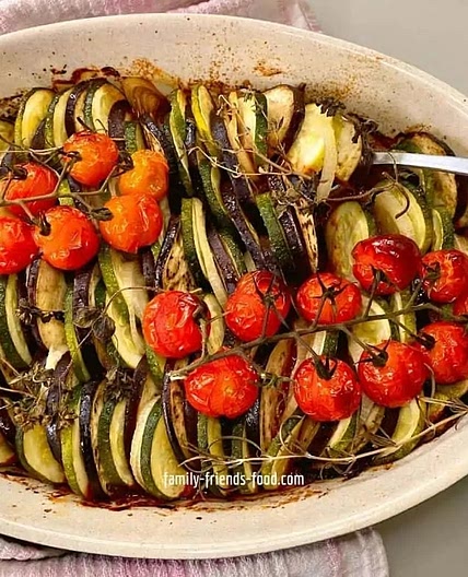 Mediterranean vegetable tian